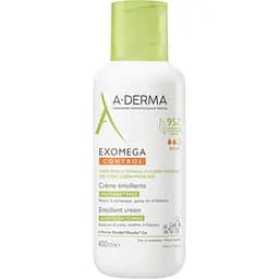 Пом'якшуючий крем для тіла та обличчя A-Derma Exomega Control, 400 мл (246529)