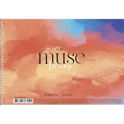 Альбом Muse Drawing на спіралі A4 30 аркушів в асортименті (PB-SC-030-315) - мініатюра 2