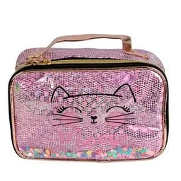 Детская косметичка с принтом "Кошка" Lukky T21398, 21x13x12 см