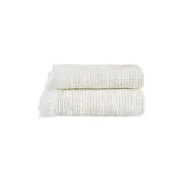 Рушник Lotus Home - Rius off white молочний 90x170 - мініатюра 7