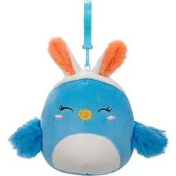 Мягкая игрушка Squishmallows Птичка Бебе на клипсе 9 см (SQCP00183)