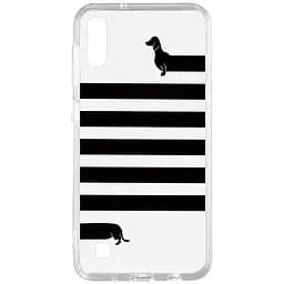 Чохол-накладка Toto Acrylic+TPU Print Case Samsung Galaxy A10 #25 Taksa Transparent