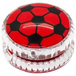 Дитяча іграшка Йо-йо Футбольний м'яч М 5641(Red) 5,5 см, світло