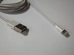 Кабель зарядки iphone ipad lightning 2 метровий шнур подовжений