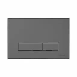 Клавіша змиву Volle Largo Evo пластик pistola gris 2220.011105, Графит