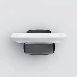Мильниця Am.Pm Gem скляна настінна black A9034222, Чорний матовий - мініатюра 5