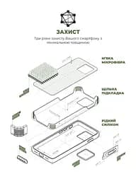 Силиконовый чехол для Apple iPhone 12 Pro Max, ICON2 Case, зеленый, противоударный, панель, защита всего корпуса, матовая поверхность Soft Touch, выступает над дисплеем, совместим с защитными стеклами и пленками, с микрофиброй, ArmorStandart (ARM61366) - мініатюра 6