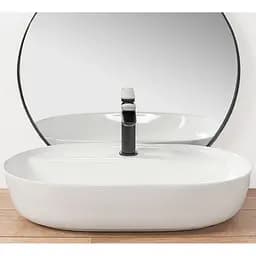 Умивальник Rea Aura 60,5x40,5 white (REA-U7900) - мініатюра 2