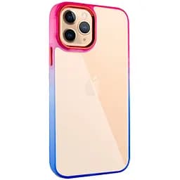 Чехол Epik TPU+PC Fresh sip series для Apple iPhone 11 Pro Max 6.5 Синий/Розовый