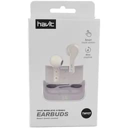 Навушники бездротові Havit TW937 TWS white (HV-TW937) - мініатюра 2