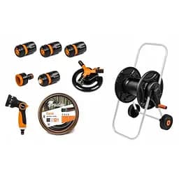 Візок для шлангу Bradas BLACK LINE 1/2" 20 м ECO-AG26020SET2