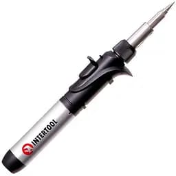 Паяльник газовый c пьезоподжигом Intertool GB-0006 1300°C