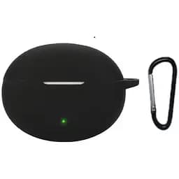 Чехол-накладка DK для Oppo Enco Air 4 | Silicone Candy Friendly с карабином (017987) (black)