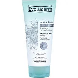 Маска для обличчя Evoluderm для всіх типів шкіри з білої глини 100 мл