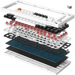 Клавіатура GamePro MK160W Red Switch White [121464] - мініатюра 8