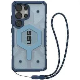 Протиударний чохол з ремінцем UAG Pathfinder Clear Magsafe Blues Lanyard для Samsung Galaxy S25 Ultra (2144831BV03)