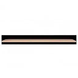 Полиця настінна Гербор Вушер P 90 Дуб сонома/Чорний (GRB-1469)