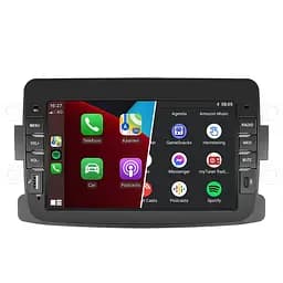 Автомобільне радіо Dacia Android 13 | Підходить для Dacia Duster, Dokker, Logan, Lodgy, Sandero (2012-2020) | CarPlay та Android - мініатюра 3