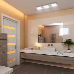 Світильник стельовий Brille врізний світлодіодний LED-159/12W NW + 4W BL led 32-088 - мініатюра 5