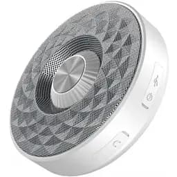 Колонка портативна Baseus Lanyard Wireless Speaker E03 сріблясто-біла NGE03-S2