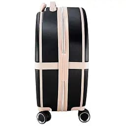 Валіза Semi Line 24" M Black/Pink Cream (T5671-3) - мініатюра 5