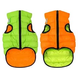 Куртка двостороння AiryVest для собак салатово-блакитна, розмір XS22 - мініатюра 3