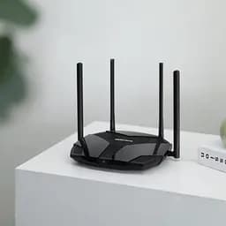 Роутер Mercusys MR80X Wi-Fi 802.11ax, 2976Mb, 3 LAN 10/100/1000Mb, Wi-Fi 6 - мініатюра 5