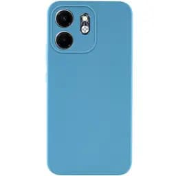 Чохол TPU Getman Liquid Silk Full Camera для Infinix Smart 9 4G / Hot 50i Блакитний / Blue