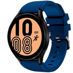 Ремінець для Garmin Venu Venu Sq Venu Sq 2 Venu 2 Plus - синій ширина кріплення 20мм силікон Watchbands Gear (W47-3WB67448176)