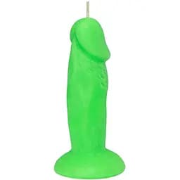 Свеча Love Flame - Little Guy Green Fluor, CPS06-Green