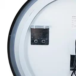 Дзеркало Qtap Robin R600 Black з LED-підсвічуванням QT13786502B - мініатюра 5