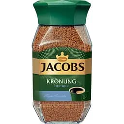 Кофе растворимый Jacobs Kronung Decaff, 100 г (915534)