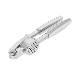 Пресс измельчитель для чеснока чесночница усиленная овальная, ХЕАЗ Серебристый 87840