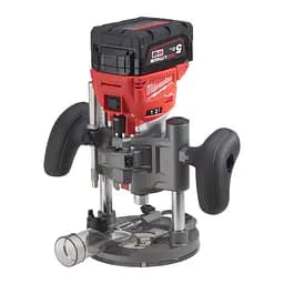 Фрезер кромкувальний акумуляторний MILWAUKEE, M18 FTR8-0X, цанга 6/8мм (насадки для видалення пилу 2шт, накладка 146мм, цанга 1х6 - мініатюра 9