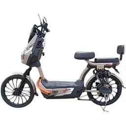 Електроскутер двомісний Crosser CR6 20 дюймів (600W, 60V, 20Ah) бежевий