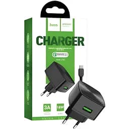 Універсальний зарядний пристрій Hoco C70A з кабелем USB-C