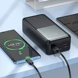 Портативний ЗП Power Bank Hoco J136B Sirui 22.5W+PD20W 30000 mAh Black - мініатюра 4