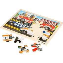 Пазл Melissa&Doug Спецмашины, 24 элемента (MD9062)