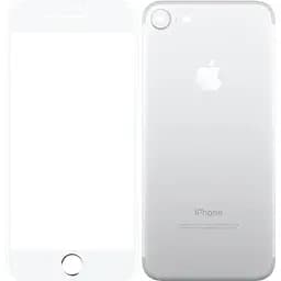 Захисне скло Toto Metal Tempered Glass 0.2 mm front and back iPhone 7 Silver