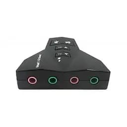 Звукова карта 7.1 USB QTS-009 Black (16163) - мініатюра 3