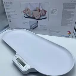 Дитячі ваги для новонароджених електронні цифрові для контролю ваги малюків  до 30 кг Baby Ono білі - мініатюра 7