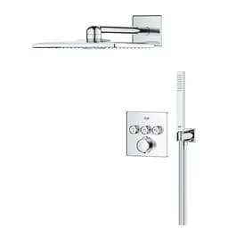 Душова система прихованого монтажу термостатична Grohe QuickFix Precision Smartcontrol Cube 34875000, Хром - мініатюра 4