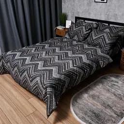 Комплект постельного белья Moon&Star Микросатин Premium Geometric Grace Двуспальный 175х210 наволочки 2х40х60