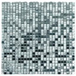 Мозаїка дзеркальна Wall Sticker 298х298х4.5 мм Срібло SW-00002371