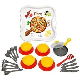 Набір посуду столовий "Піца" Tigres 39896 Білий (4820159398966)