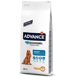Сухий корм для дорослих собак середніх порід Advance (Едванс) Adult Medium з куркою та рисом 18 кг