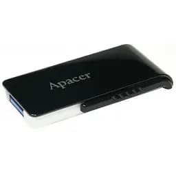 USB флеш накопичувач Apacer 64GB AH350 Black RP USB3.0 (AP64GAH350B-1) - мініатюра 3