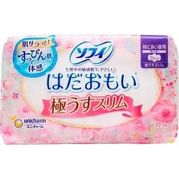 Ультратонкие гигиенические прокладки Sofy Hadaomoi 26 см 17 шт.