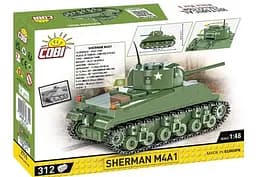 Конструктор танк Historical Collection World War II 2715 Sherman M4A1 COBI 2715 - мініатюра 2
