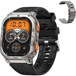 Розумний тактичний смарт-годинник Kospet Tank M3 Ultra Special Edition Silver (16987-hbr)